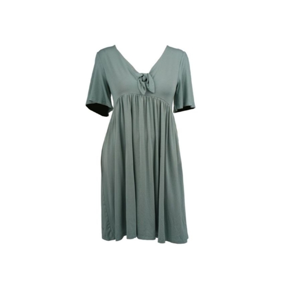 BabiesRUs Dresses & Skirts - Misty Green Women's Maternity Dress